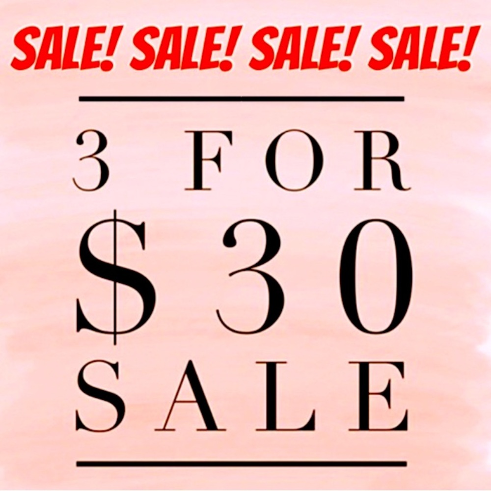 FLASH SALE!! Happening now!!!